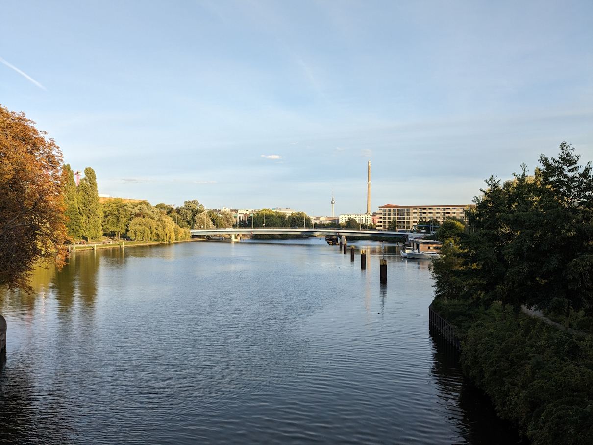 View from Fennbrücke
