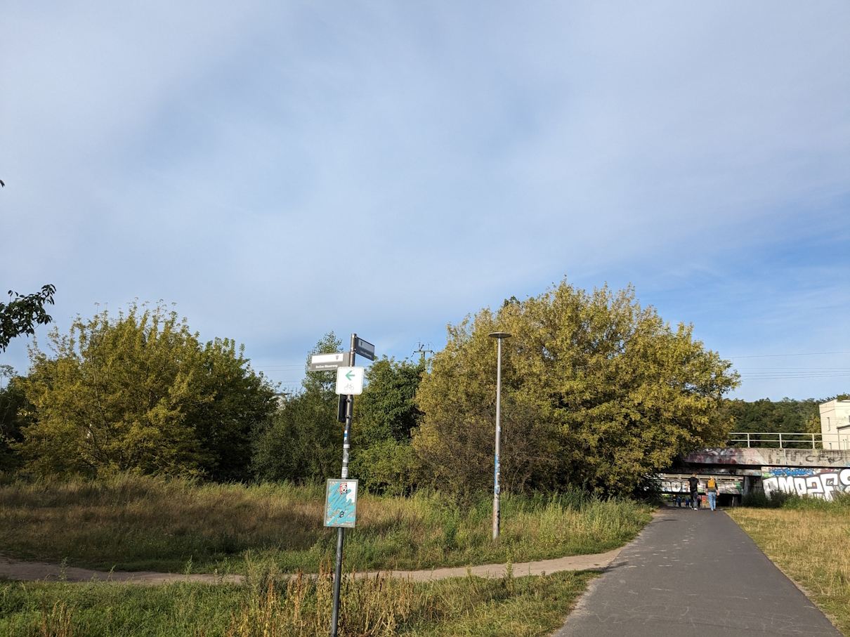 Mauerweg in Pankow