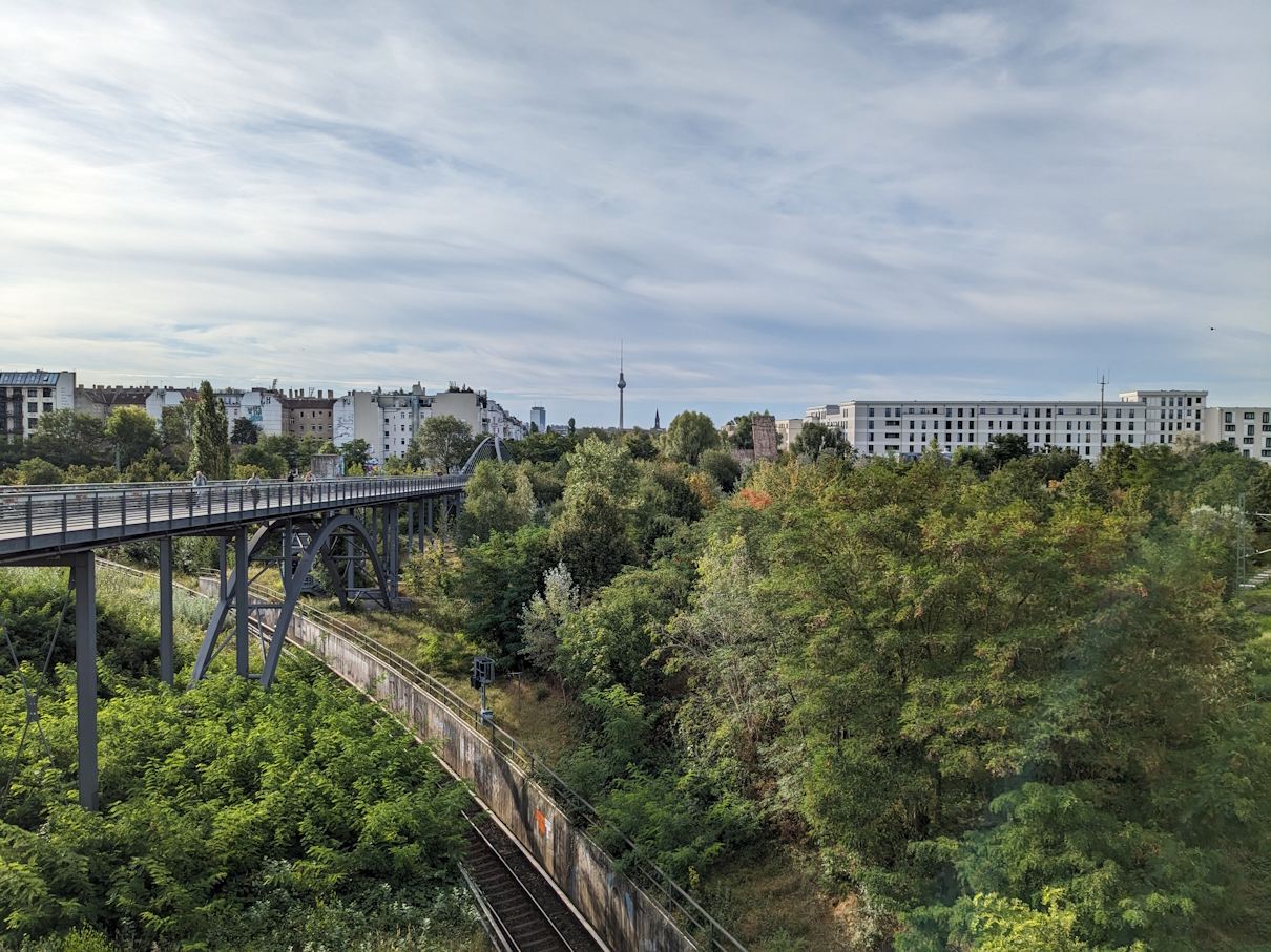 View from Behmstraße