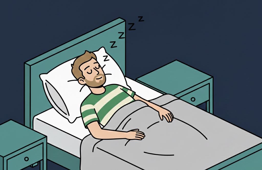sleeping well