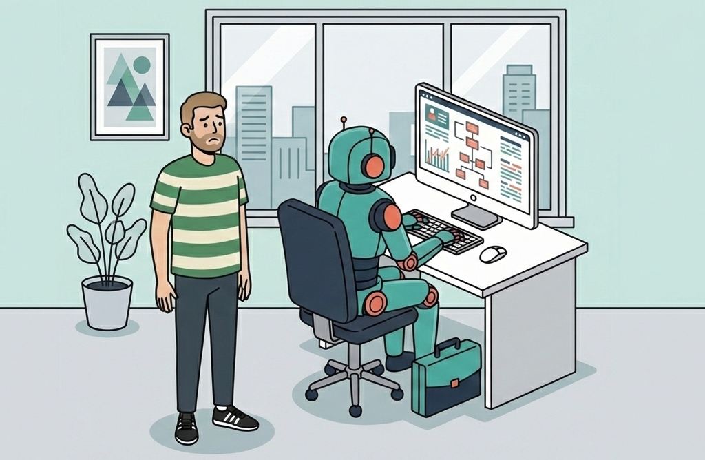 AI taking over human job