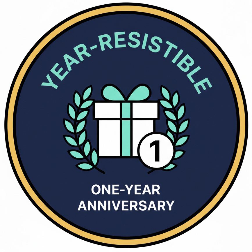 anniversary badge